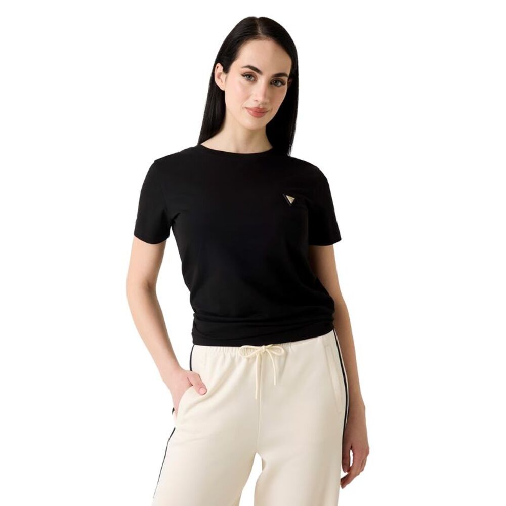 Guess Womens/Ladies Regular T-Shirt / Jet Black